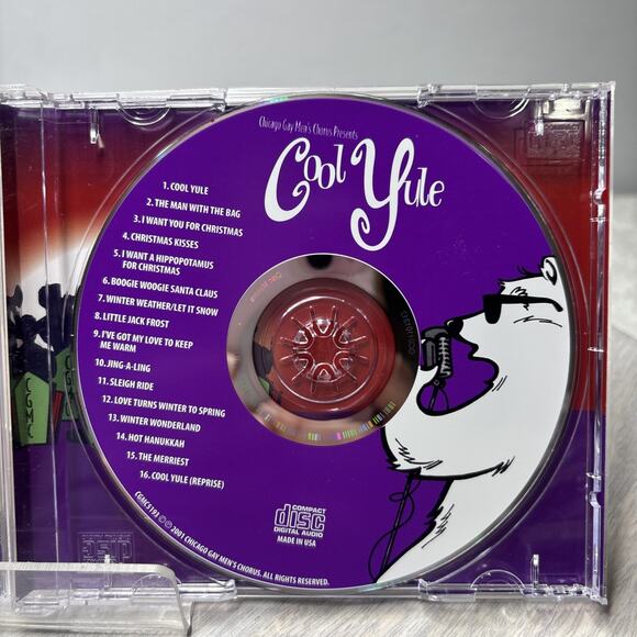 Chicago Gay Men's Chorus – Cool Yule (CD, Holiday Jazz Pop Christmas Album) - Picture 4 of 5